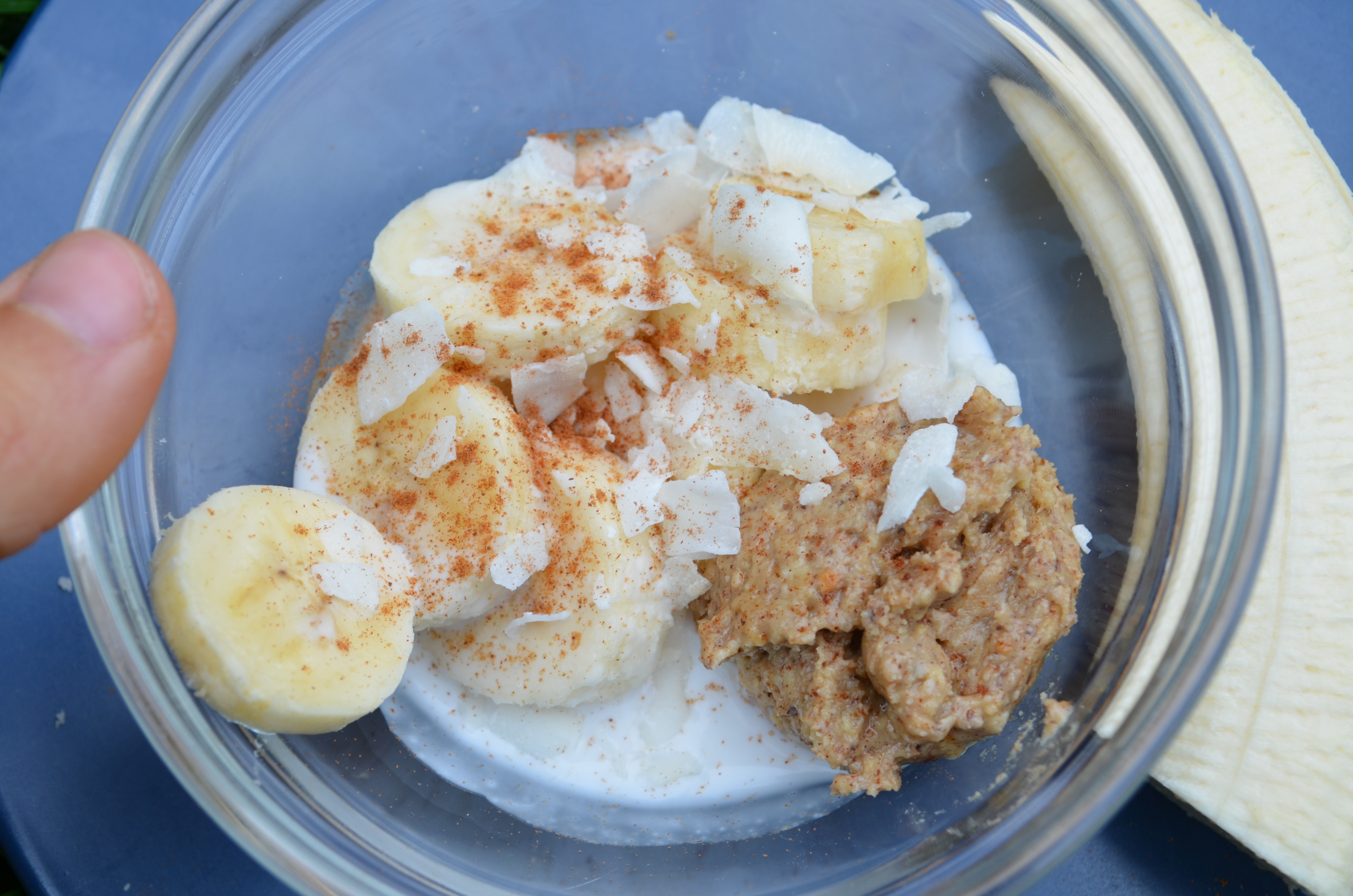 Bananas with Almond Butter and Coconut Recipe - Paleo Plan
